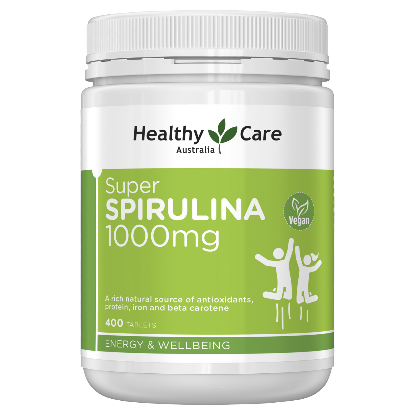 Healthy Care Super Spirulina 1000mg 400 Tablets