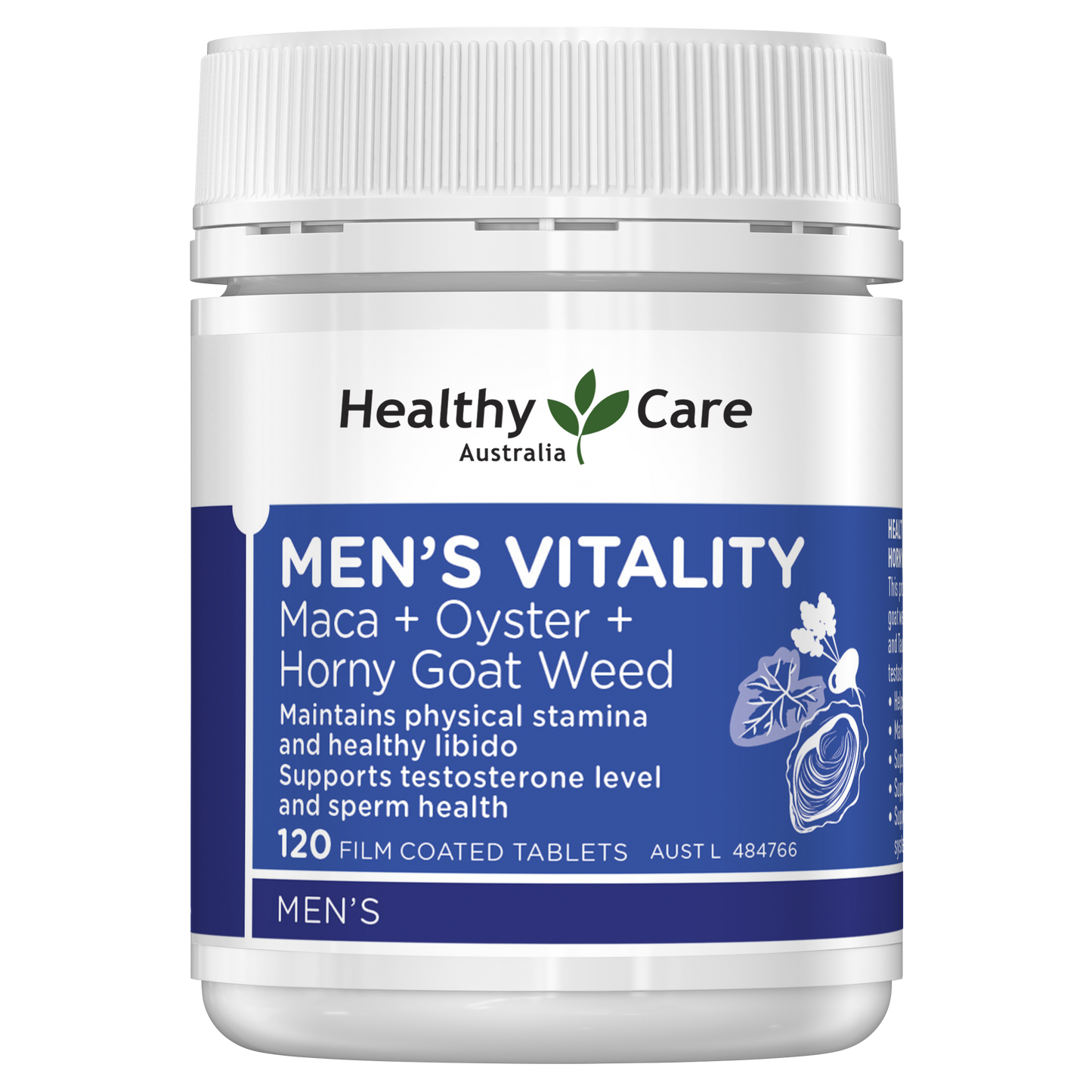 Healthy Care Men's Vitality 120 Tablets