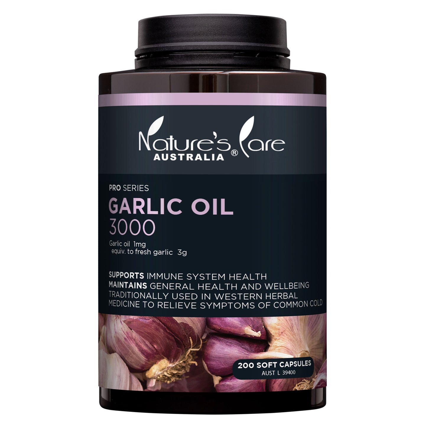 Nature's Care Pro Series Garlic Oil 3000 200 Capsules
