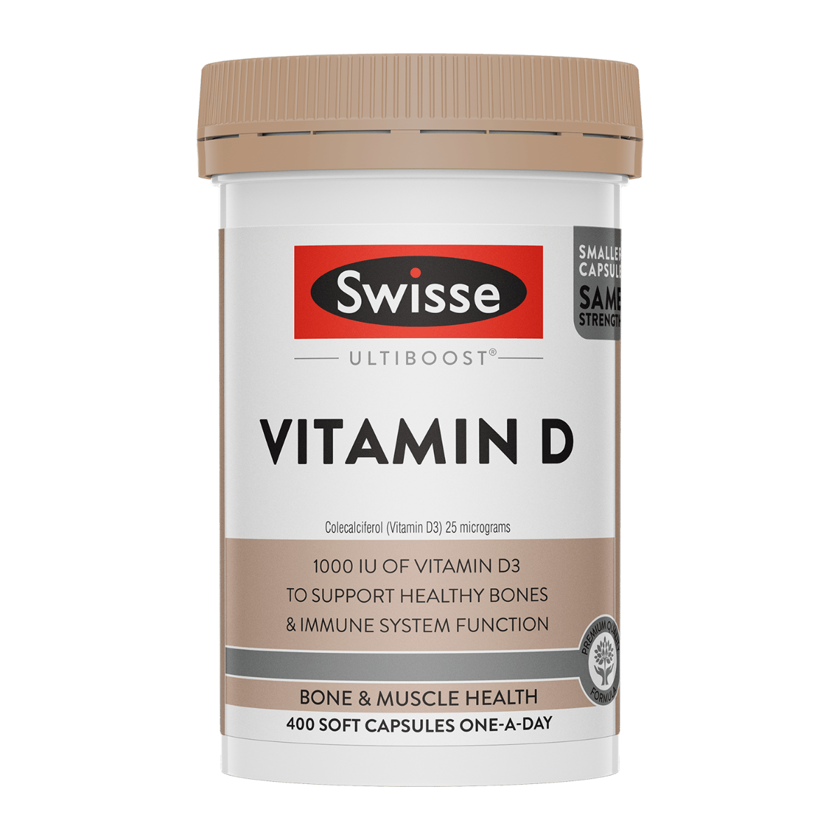 Swisse Ultiboost Vitamin D 400 Capsules
