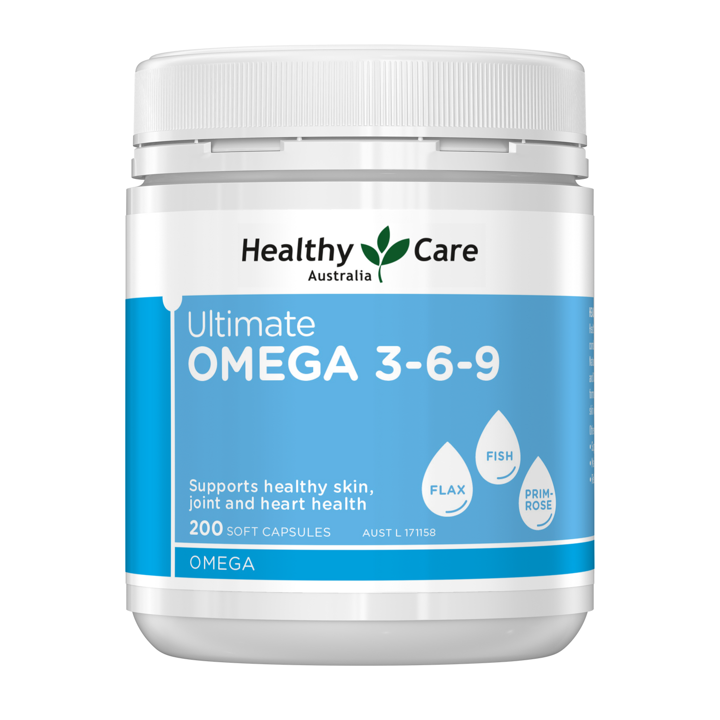Healthy Care Ultimate Omega 3-6-9 200 Capsules