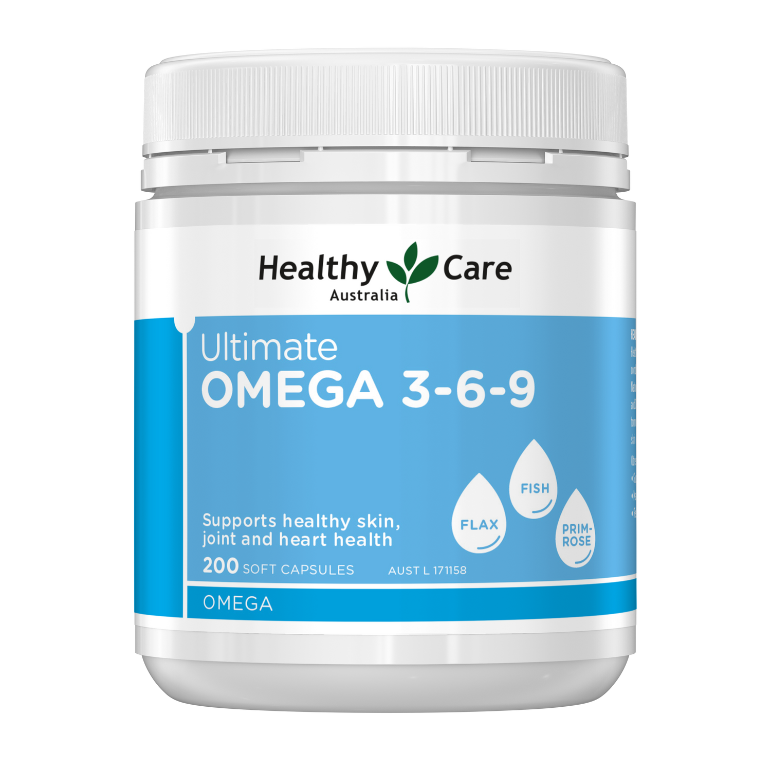 Healthy Care Ultimate Omega 3-6-9 200 Capsules