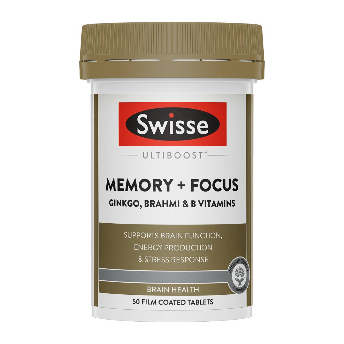 Swisse Ultiboost Memory + Focus 50 Tablets