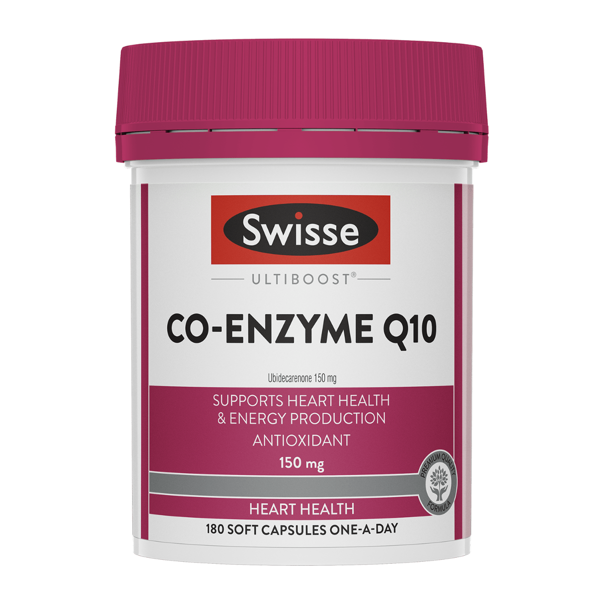 Swisse Ultiboost Co-Enzyme Q10 150mg 180 Capsules