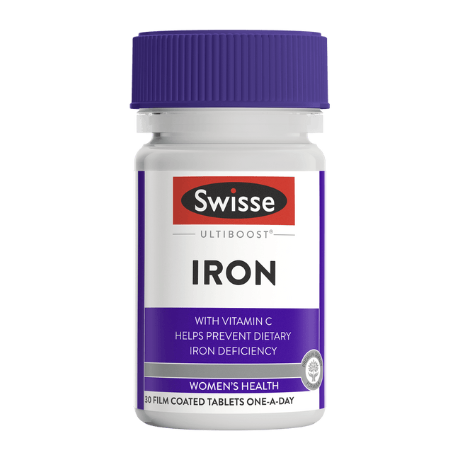 Swisse Ultiboost Iron 30 Tablets