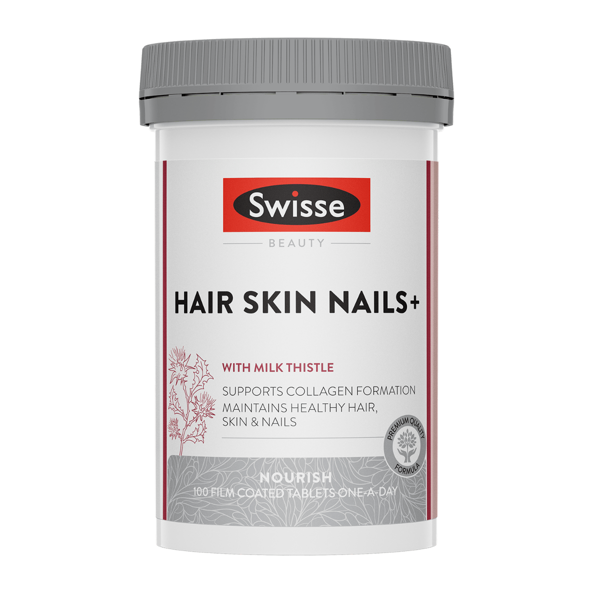 Swisse Beauty Hair Skin Nails+ 100 Tablets
