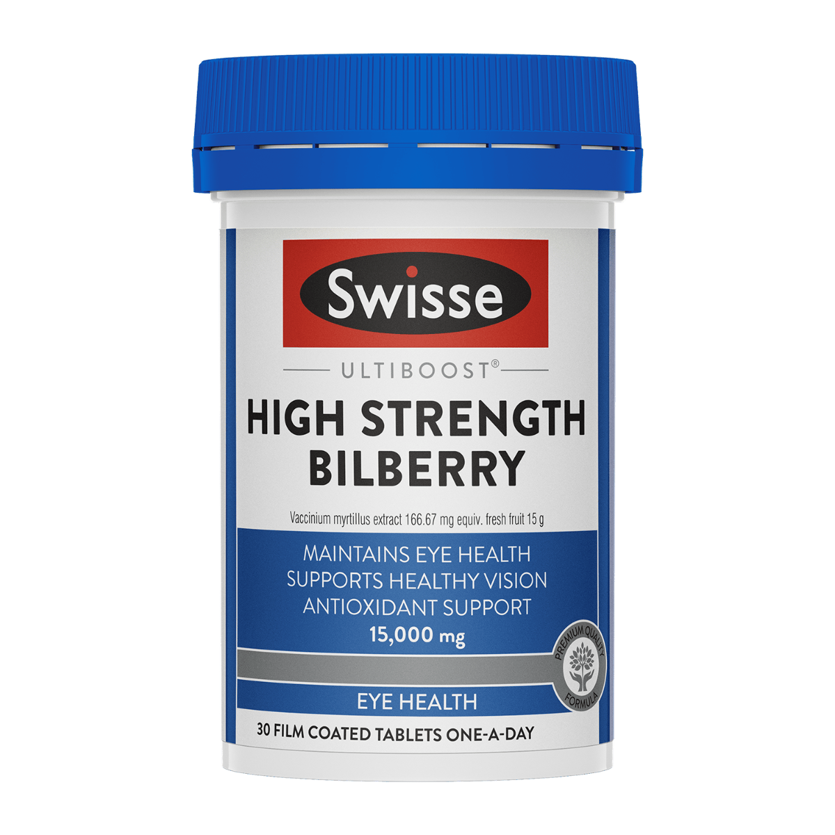 Swisse Ultiboost High Strength Bilberry 30 Tablets