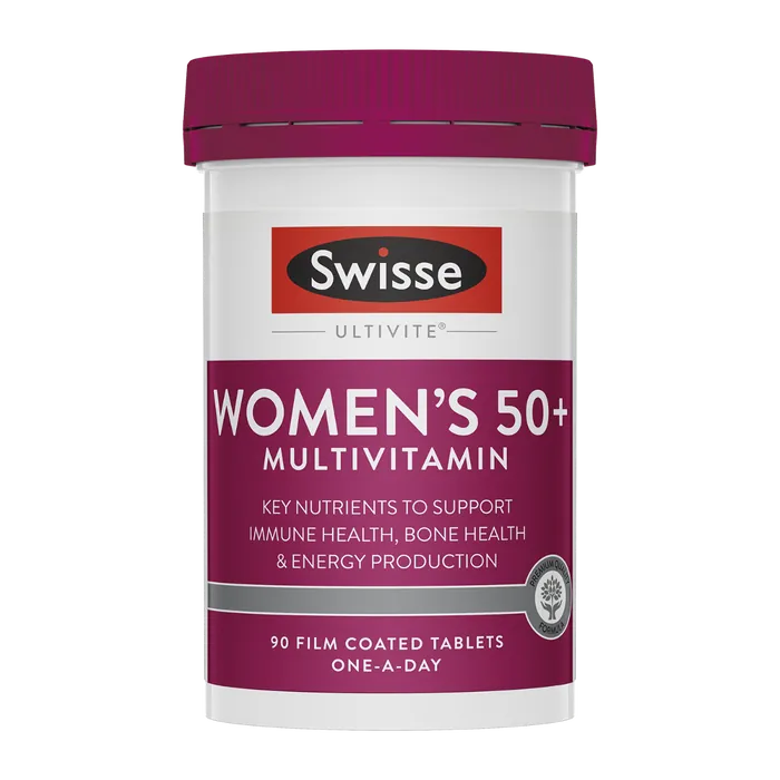Swisse Ultivite Women's 50+ Multivitamin 90 Tablets