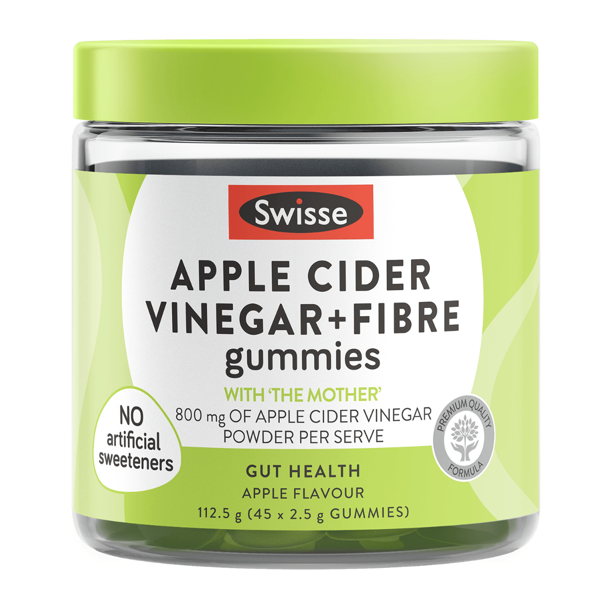 Swisse Apple Cider Vinegar + Fibre Gummies 45 Pack